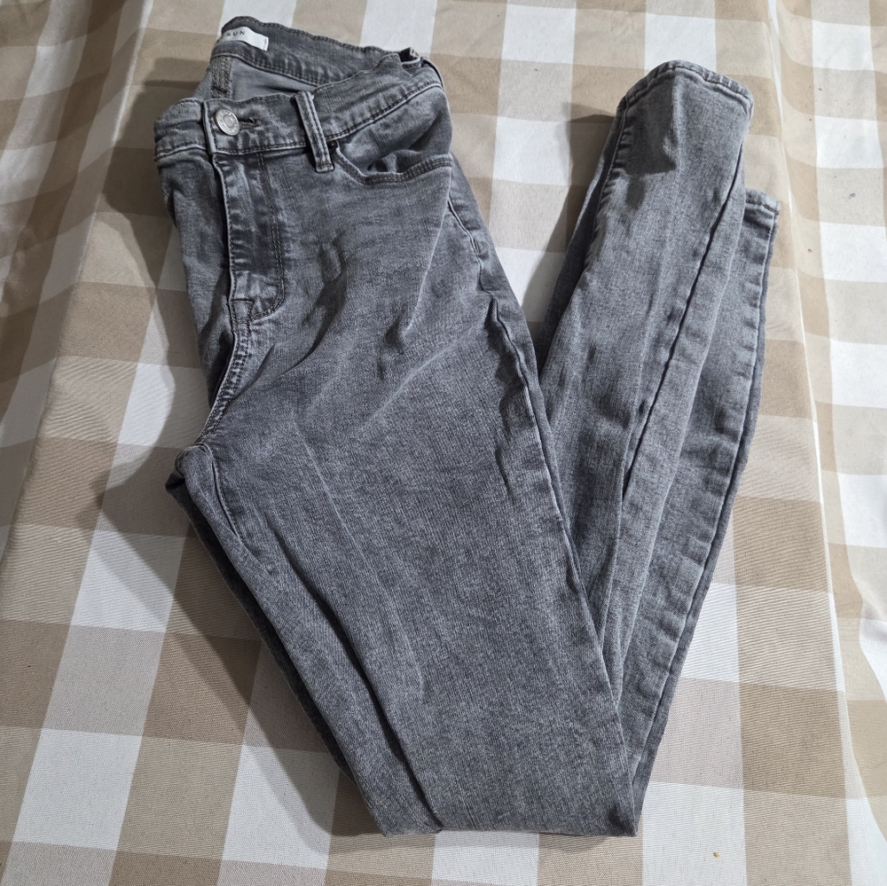 PacSun Gray Jeggings with Skinny Fit